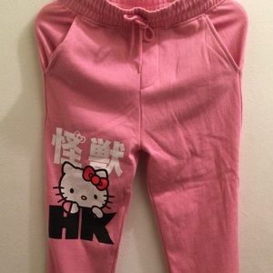 ISO HELLO KITTY JOGGER/ SWEATPANTS